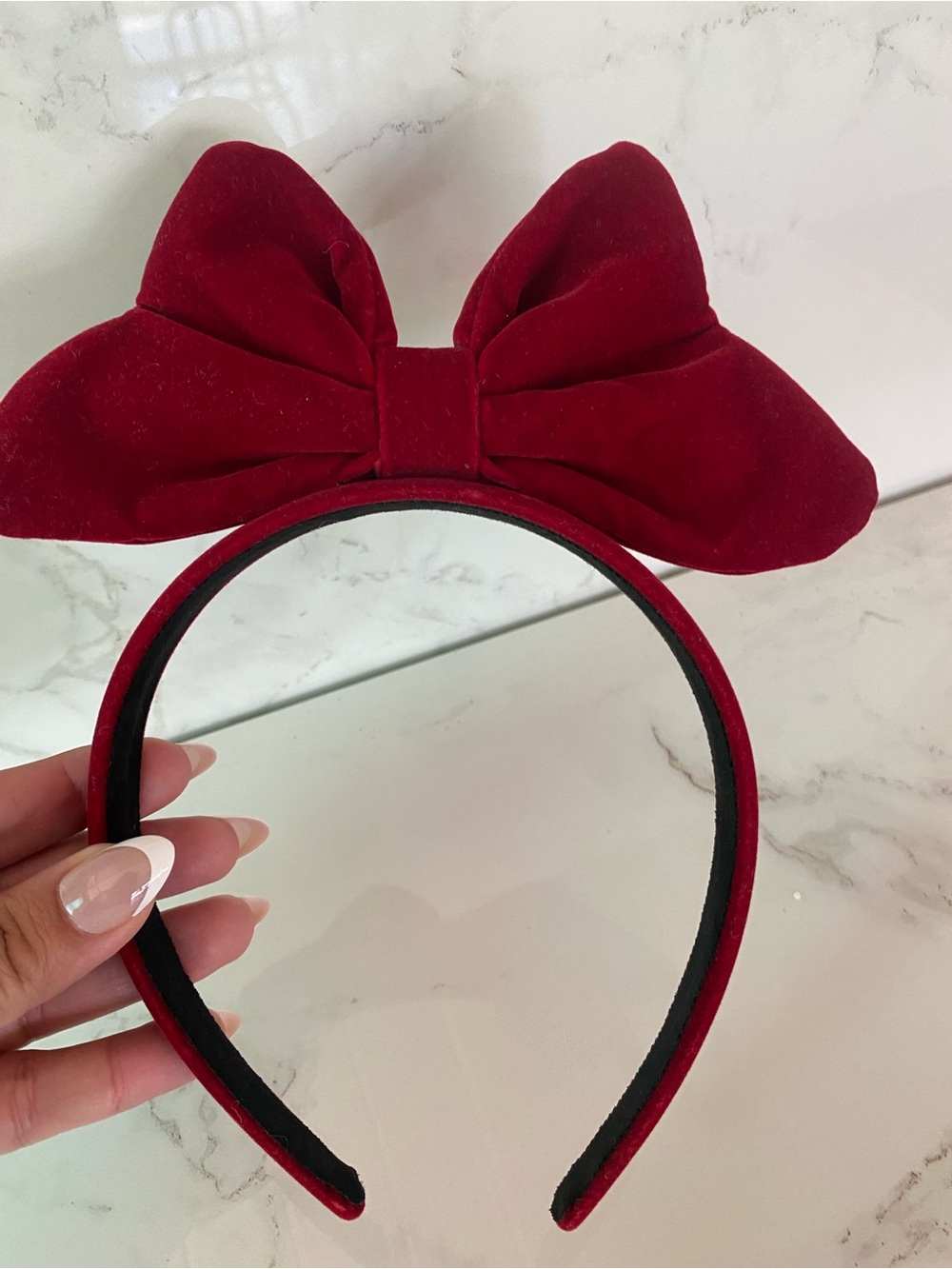 Red velvet Minnie Ears